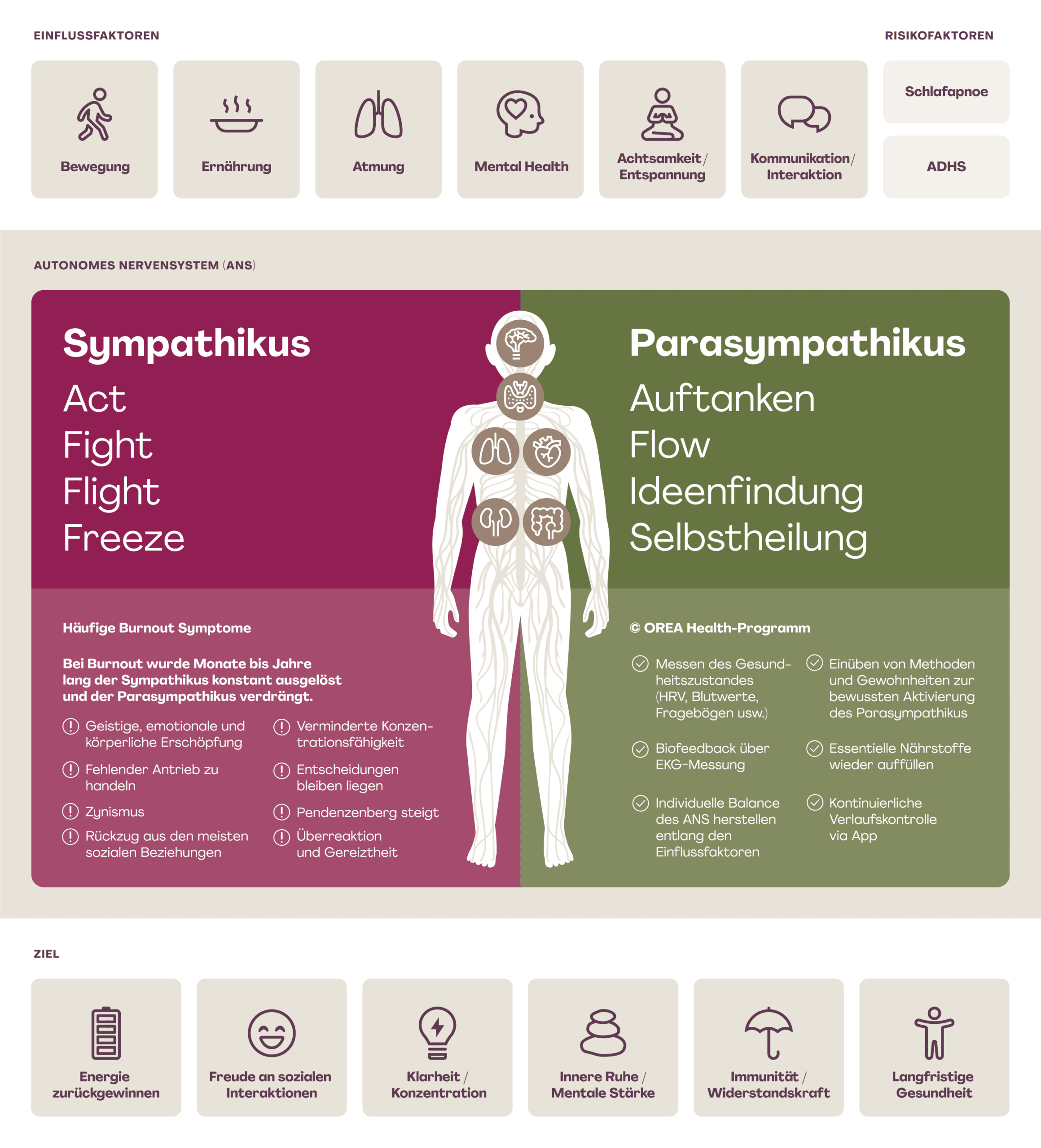 Ganzheitliche Burnout Betrachtung - OREA Health AG